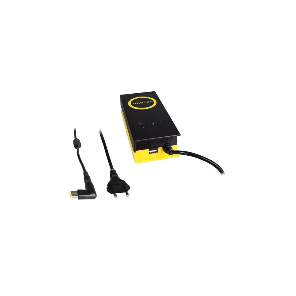 Obrázek produktu PATONA napájecí adaptér k ntb/ 20V/4,7A 90W/ konektor 11x4,5mm/ Slim Tip/ + výstup USB