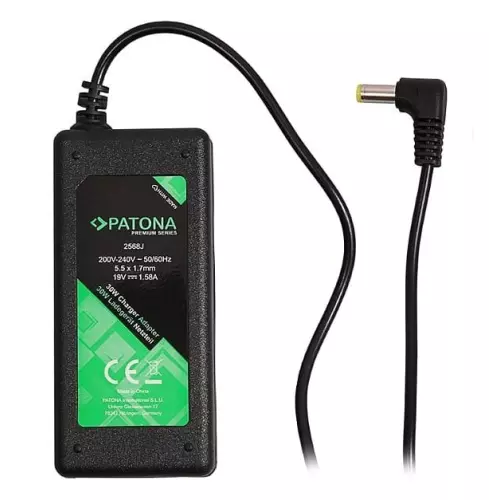 obrázek produktu PATONA napájecí adaptér k ntb/ 19V/1,58A 30W/ konektor 5,5x1,7mm/ ACER ASPIRE ONE PREMIUM