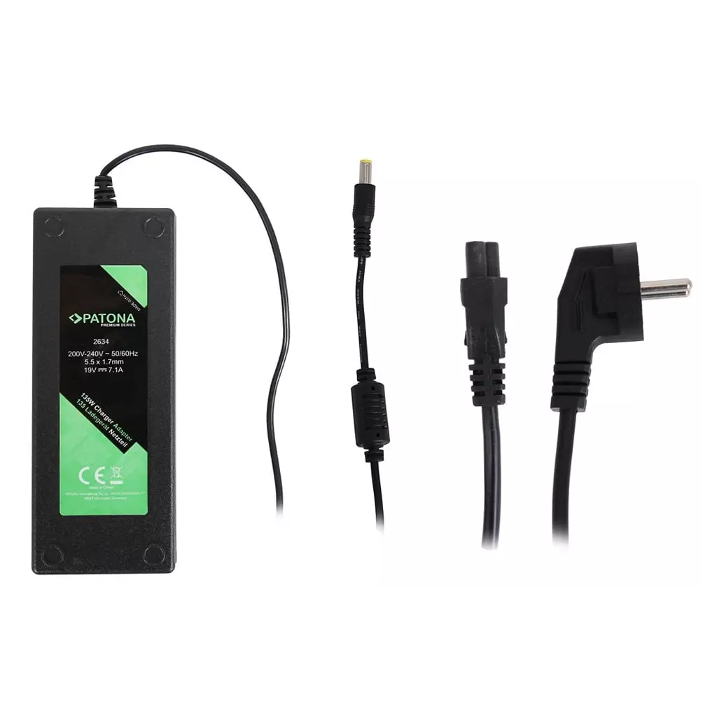 Obrázek produktu PATONA napájecí adaptér k ntb 19V/7,1A 135W konektor 5,5x1,7mm ACER PREMIUM