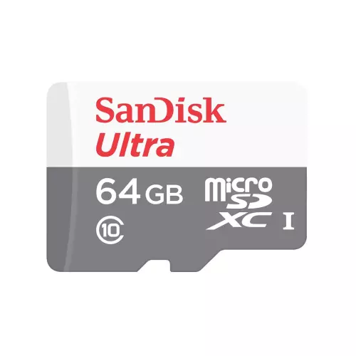 obrázek produktu SanDisk Ultra microSDXC 64GB 100MB/s UHS-I U1 Class 10 + Adaptér
