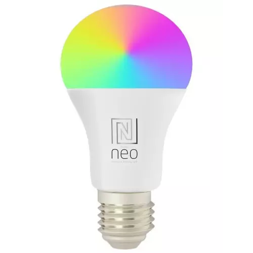 obrázek produktu IMMAX NEO SMART LED žárovka E27 11W RGB+CCT barevná a bílá, stmívatelná, Zigbee, TUYA