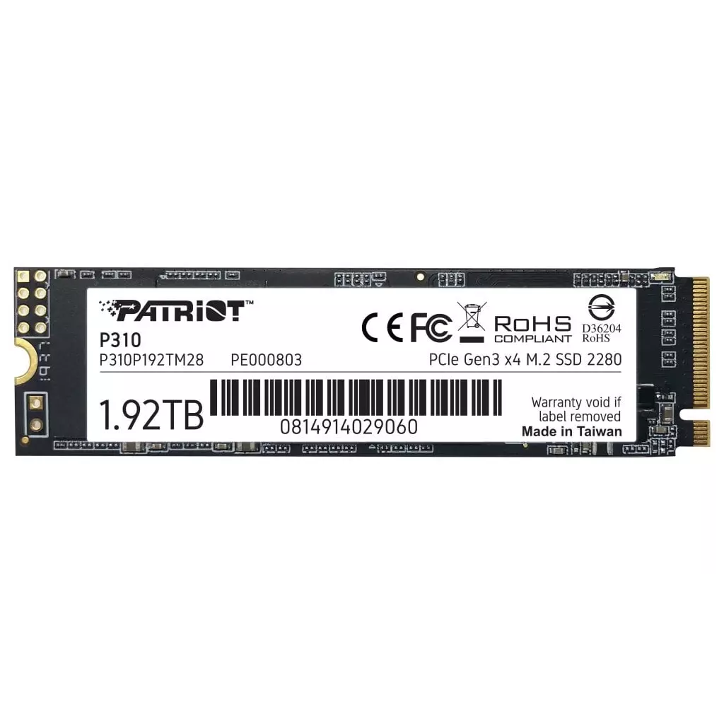 Obrázek produktu PATRIOT P310 1,92TB SSD