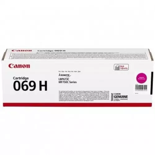 obrázek produktu Canon 069 H Magenta, purpurová - originální