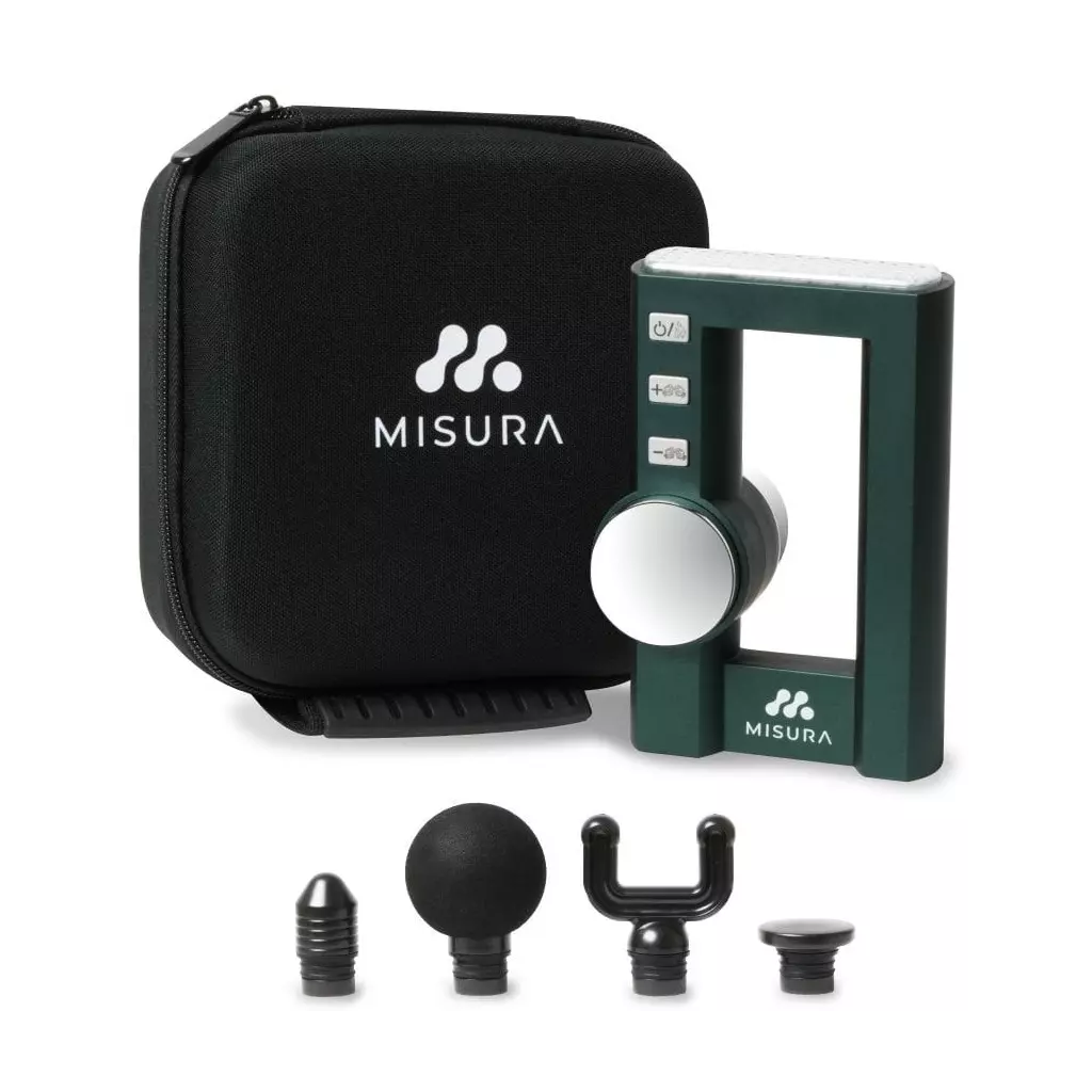 Obrázek produktu MISURA masážní pistole MB2 s funkcí nahřívání - ALPINE GREEN