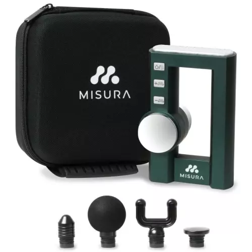 obrázek produktu MISURA masážní pistole MB2 s funkcí nahřívání - ALPINE GREEN