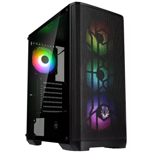 obrázek produktu BitFenix Nova Mesh SE TG 4ARGB, černá - černá