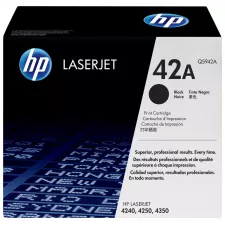 obrázek produktu HP 42A Černá originální tonerová kazeta LaserJet