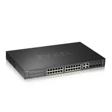 obrázek produktu Zyxel GS2220-28HP-EU0101F síťový přepínač Řízený L2 Gigabit Ethernet (10/100/1000) Podpora napájení po Ethernetu (PoE) Černá