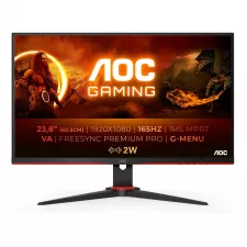 obrázek produktu AOC 24G2SAE/BK plochý počítačový monitor 60,5 cm (23.8") 1920 x 1080 px Full HD Černá, Červená