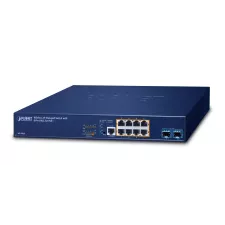 obrázek produktu PLANET Wireless AP Managed Switch Řízený Gigabit Ethernet (10/100/1000) Podpora napájení po Ethernetu (PoE) 1U Modrá