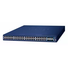 obrázek produktu PLANET GS-6311-48T6X Layer 3 48-Port 10/100/1000T + 6-Port 10G SFP+ Managed Ethernet Switch (hardware-based Layer 3 RIPv1/v2, OSPFv2 dynamic