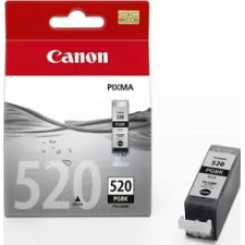 obrázek produktu CANON PGI-520Bk originální náplň černá (pro MP540/550/560/620/630/980/ip3600/4600) (PGI520BK)