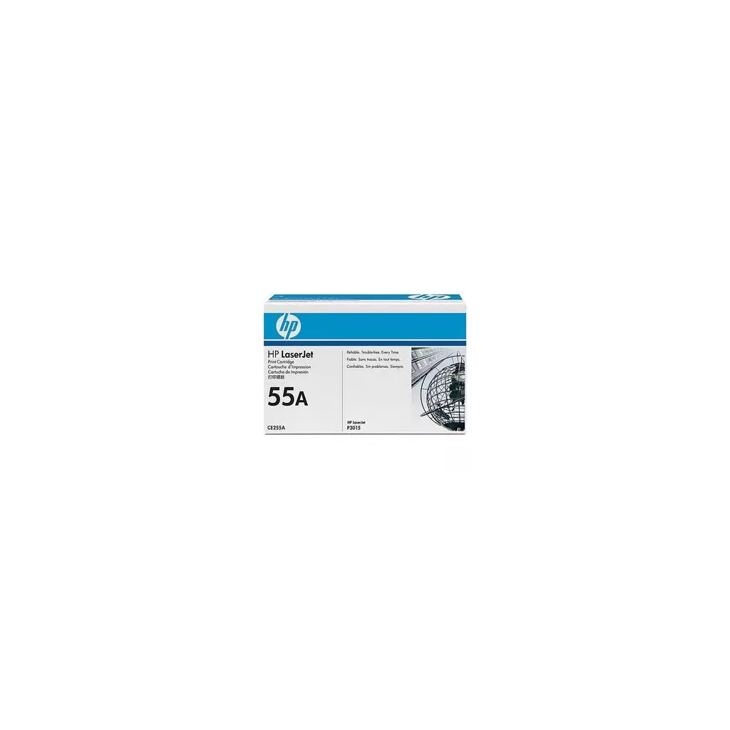 Obrázek produktu HP CE255A černý toner č.55A malý black 6000 stran (LJ P3015, PRO 500 521DN, M521)