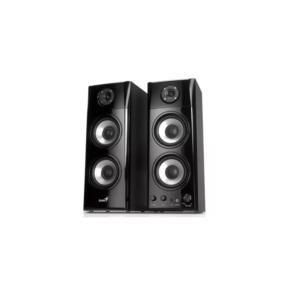 Obrázek produktu GENIUS repro SP-HF1800A II HiFi 50W RMS 2.0 (dřevěné, černé)