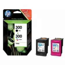 obrázek produktu HP CN637EE = CC640EE + CC643EE combo 300/300 (náplň č.300 černá + č.300 barevná, combo pack)