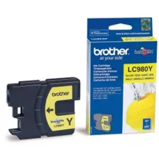 obrázek produktu BROTHER LC-980Y originální náplň žlutá - 260 stran