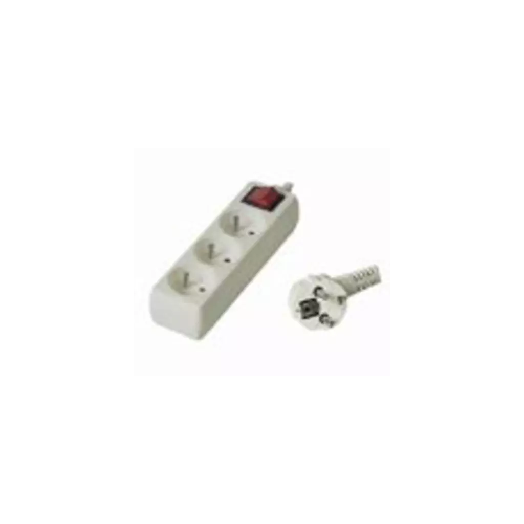 Obrázek produktu Kabel prodlužka PP3 220V 2m (3zás. + vypínač) POWERGARDEN