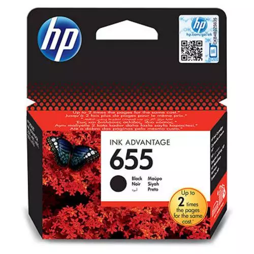 obrázek produktu HP CZ109AE náplň č.655 černá cca550 stran (black pro DJ Advantage 3525, 4615, 4625, 5525, 6525)