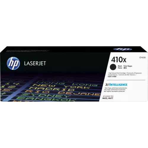 obrázek produktu HP CF410X originální toner černý č.410X velký cca 6500 str. (HP CLJ M477, M452, M377dw, black)