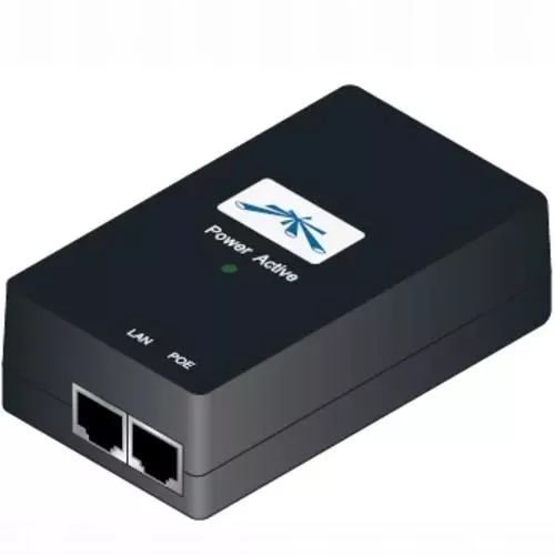 obrázek produktu UBIQUITI PoE napájení POE-50-60W, PoE adapter 50V/1,2A (60W) pro AirFiber, včetně napájecího kabelu