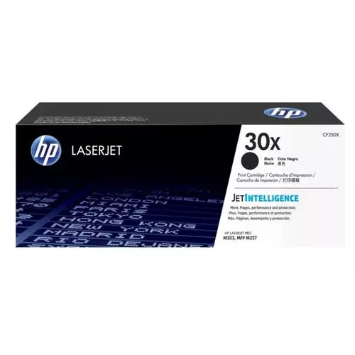 obrázek produktu HP CF230X originální černý toner velký č.30X cca 3500str. (pro LJ M227sdn, M227fdw, M203)