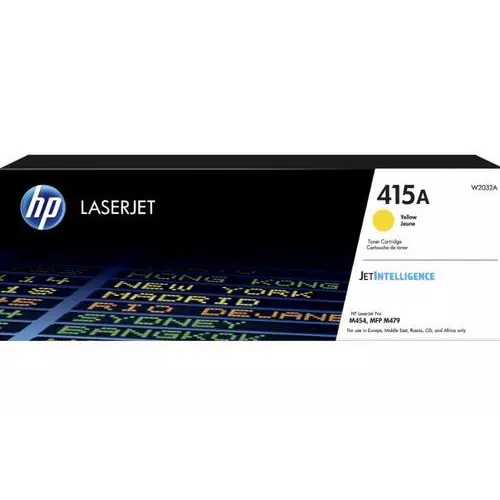 obrázek produktu HP W2032A originální toner žlutý č.415A malý cca 2100 str. (yellow, pro HP CLJ M454, M479, Jetintelligence )