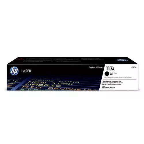 obrázek produktu HP W2070A originální toner černý č.117A cca 1000 str. (black, pro HP 150a, 150nw, MFP 178nw, 179fnw, Jetintelligence )