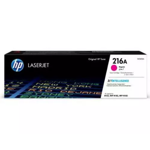 obrázek produktu HP W2413A originální toner purpurový č.216A cca 850 str. (magenta, pro HP CLJ M182, M183, Jetintelligence )