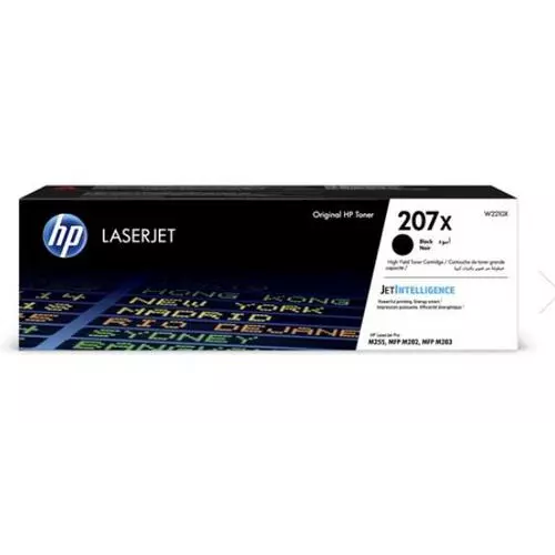 obrázek produktu HP W2210X originální toner černý č.207X velký cca 3150 str. (black, pro HP CLJ M255, M282, M283, Jetintelligence )
