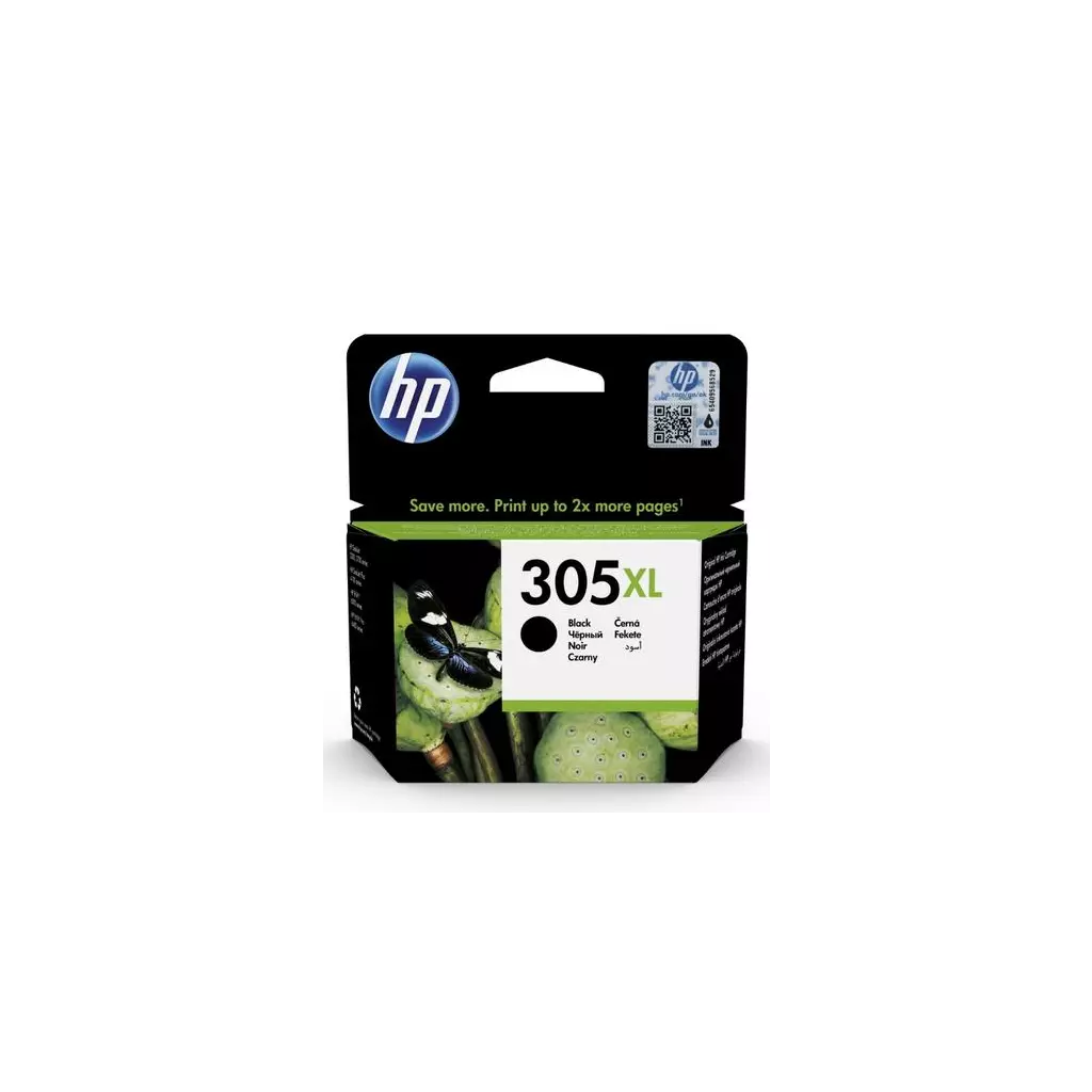 Obrázek produktu HP 3YM62AE náplň č.305XL černá velká cca 240 stran (pro DJ 2320, 2720, 4120]