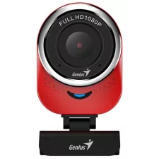 obrázek produktu GENIUS VideoCam Webkamera Genius QCam 6000 červená Full HD 1080P, mikrofon, USB 2.0,