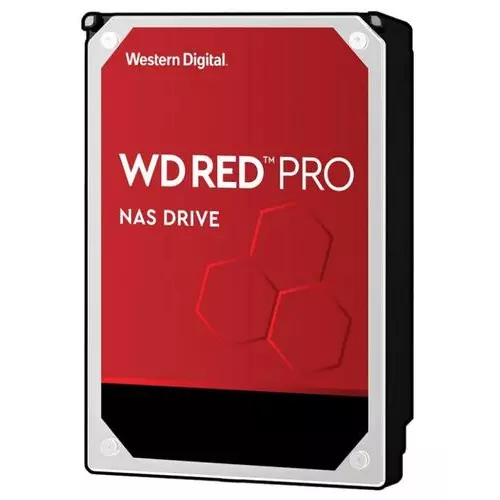 obrázek produktu WDC WD161KFGX hdd RED PRO 16TB SATA3-6Gbps 7200rpm 512MB RAID (24x7 pro NAS) 259MB/s CMR