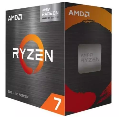 obrázek produktu AMD cpu Ryzen 7 5700G AM4 Box (s chladičem, 3.8GHz / 4.6GHz, 16MB cache, 65W, 8x jádro, 16x vlákno), s grafikou, Zen3 Cezanne 7nm CPU