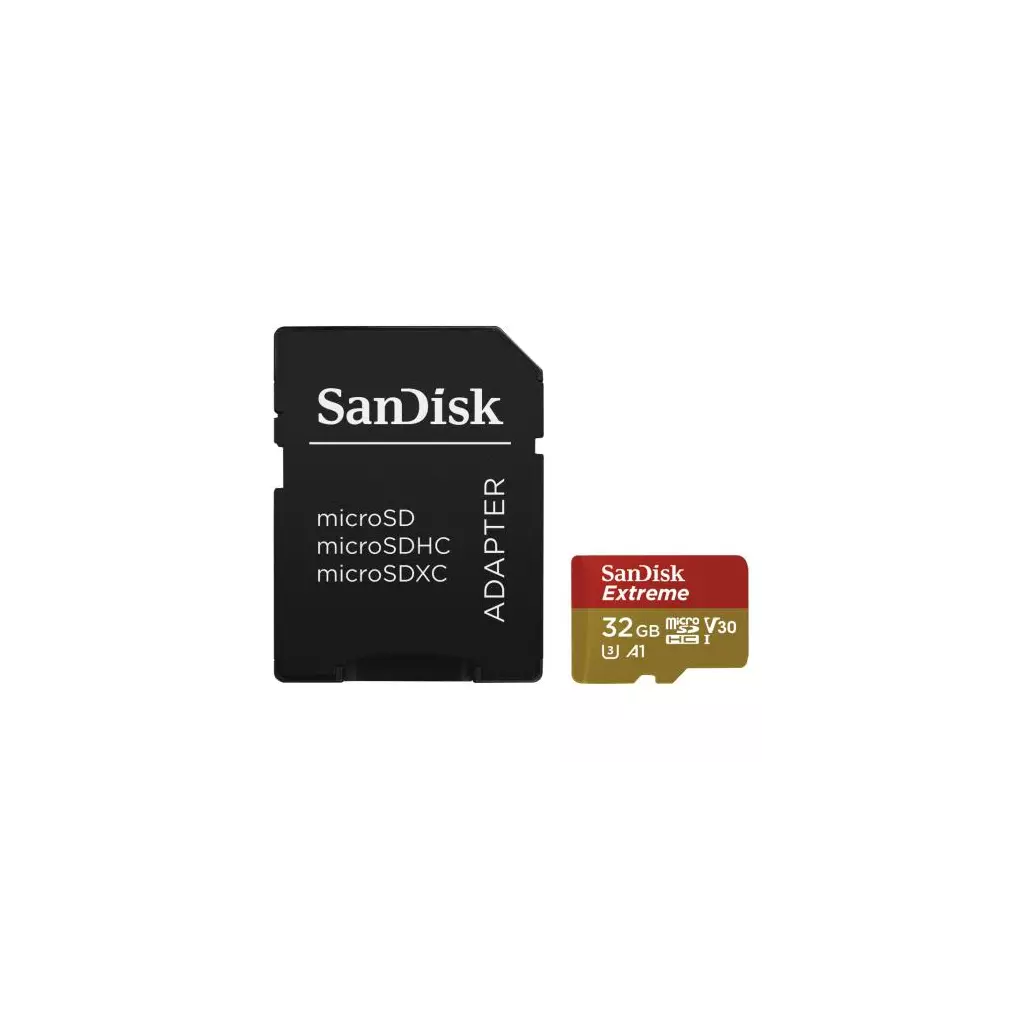 Obrázek produktu SANDISK Micro SD card SDHC 32GB Ultra UHS-I 100 MB/s s adaptérem