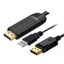 obrázek produktu Kabel HDMI 2.0 na DisplayPort 1.2 pro rozlišení 4K@60Hz, 2m
