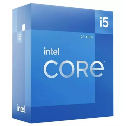 obrázek produktu INTEL cpu CORE i5-12400 socket1700 Alder Lake BOX 65W/117W 12.generace (od 2.5GHz do 4.4GHz, 6x jádro, 12x vlákno, 18MB cache, pro DDR4 do