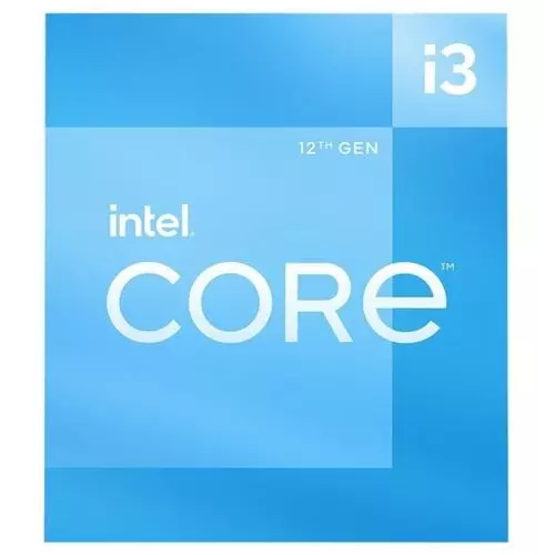 obrázek produktu INTEL cpu CORE i3-12100 socket1700 Alder Lake BOX 60W/89W 12.generace (od 3.3GHz do 4.3GHz, 4x jádro, 8x vlákno, 5MB cache, pro DDR4 do 32