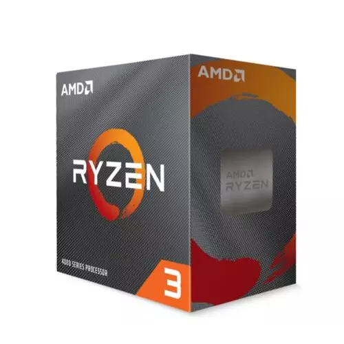 obrázek produktu AMD cpu Ryzen 3 4100 AM4 Box (s chladičem, 3.8GHz / 4.0GHz, 4MB cache, 65W, 4 jádro, 8 vlákno, 0 GPU)