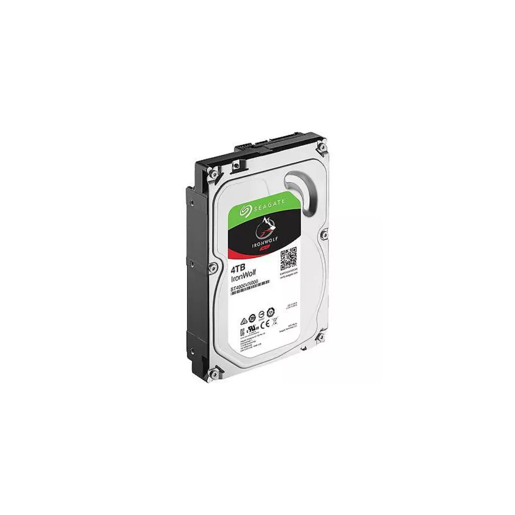 Obrázek produktu SEAGATE ST4000VN006 hdd IronWolf 4TB CMR 5400rpm 256MB NAS HDD 24x7 1-8bay 202MB/s 3.5 RAID SATA3-6Gbps
