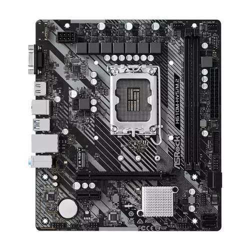 obrázek produktu ASROCK H610M-HVS/M.2 R2.0 (intel 1700, 2xDDR4 3200MHz, 4xSATA3, M.2, HDMI +VGA, 1xGLAN, mATX)