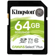 obrázek produktu KINGSTON SD card SDXC 64GB Canvas Select Plus
