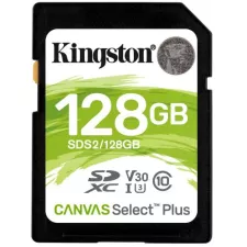 obrázek produktu KINGSTON SD card SDXC 128GB Canvas Select Plus
