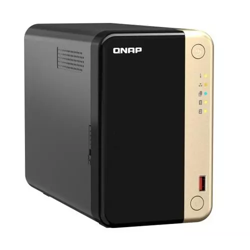 obrázek produktu QNAP TS-264-8G TurboNAS server s RAID, fix 8GB DDR4, pro 2x 3,5/2,5in SATA3 HDD/SSD (1x HDMI, 2x USB3 + 2xGLAN) datové úložiště