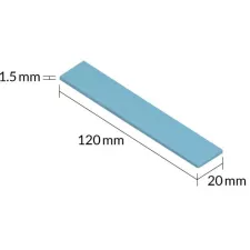obrázek produktu ARCTIC TP-3 Thermal Pad 120x20x1,5mm (balení 4 kusů)