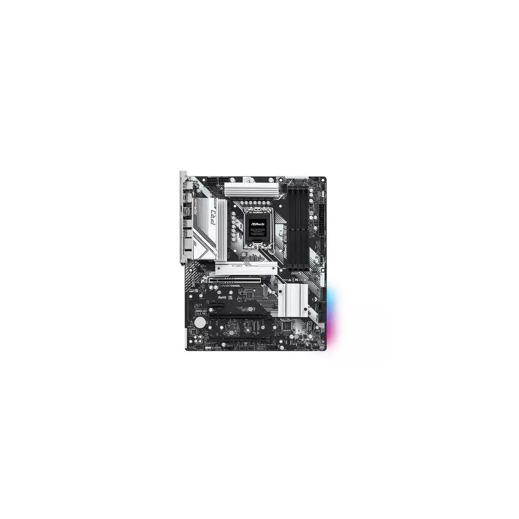Obrázek produktu ASROCK B760 PRO RS (intel 1700 12+13gen, 4xDDR5 7200MHz, 4xSATA3, 2x M.2, HDMI+DPort +eDP, 1xGLAN, ATX)
