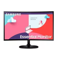 obrázek produktu SAMSUNG LCD 27\" monitor S360C model LS27C360EAUXEN prohnutý FHD 1920x1080 VA 75Hz (4ms, 250cd, VGA+HDMI)