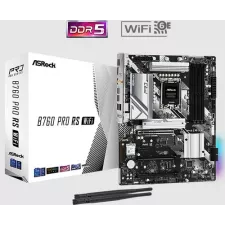 obrázek produktu ASROCK B760 PRO RS WIFI (intel 1700 12+13gen, 4xDDR5 7200MHz, 4xSATA3, 2x M.2, HDMI+DPort +eDP, 1xGLAN, ATX)