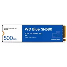 obrázek produktu WDC BLUE SN580 NVMe SSD WDS500G3B0E 500GB M.2 2280 TLC (4000/3600MB/s, 450K/750K IOPs, SSD)