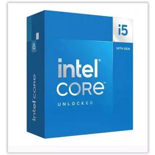 obrázek produktu INTEL cpu CORE i5-14600K socket1700 Raptor Lake BOX 125W/181W 14.generace (bez chladiče, od 2.6GHz do 5.3GHz, 14x jádro, 20x vlákno, 24MB