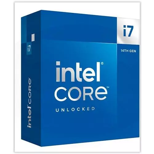 obrázek produktu INTEL cpu CORE i7-14700KF socket1700 Raptor Lake BOX 125W/253W 14.generace (bez chladiče, od 2.5GHz do 5.6GHz, 20x jádro, 28x vlákno, 33M